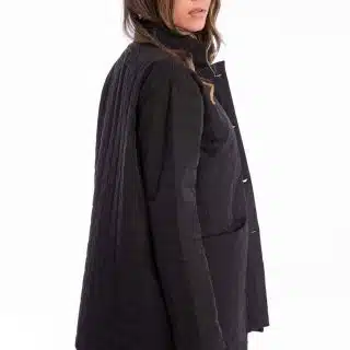 Black quilt jacket