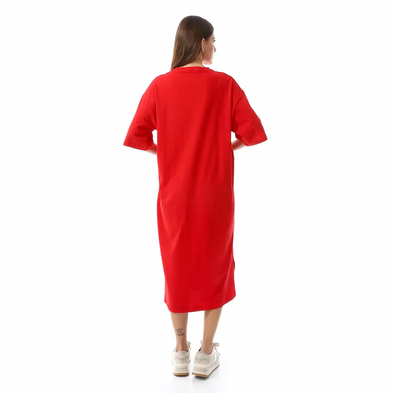 Red Shirt dress short sleeves 3 AZ 13 08 W 9 3