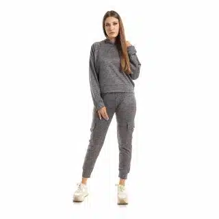 Heathered Grey TrackSuit