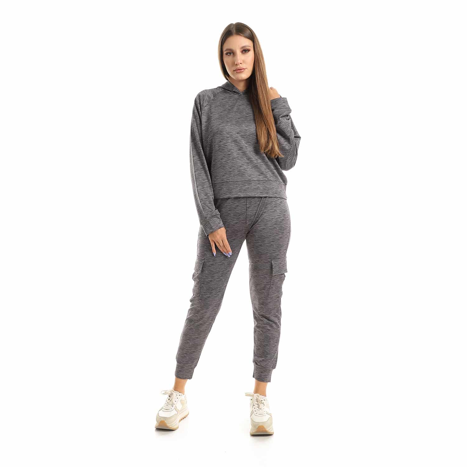 Heathered Grey TrackSuit 1 Heathered Grey TrackSuit