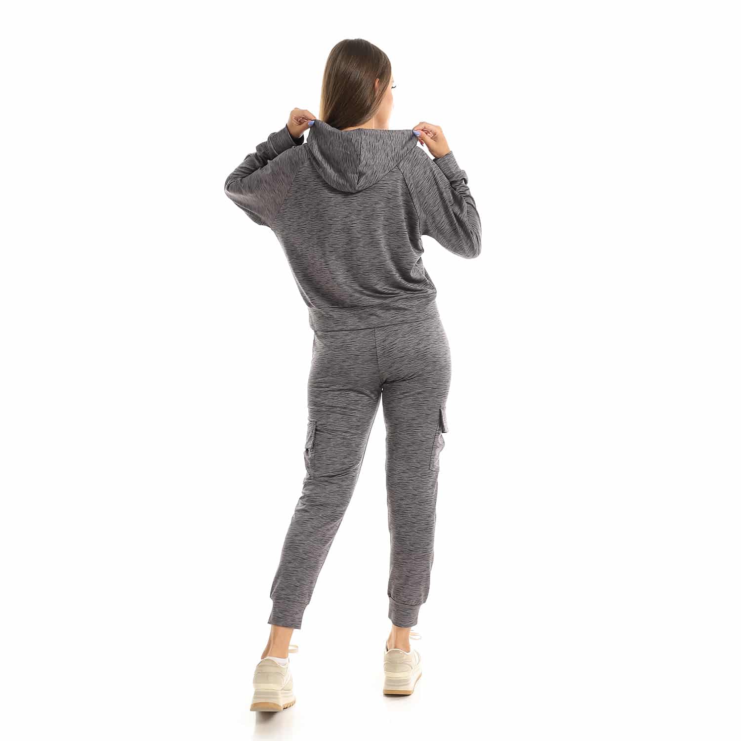 Heathered Grey TrackSuit 3 AZ 1 3