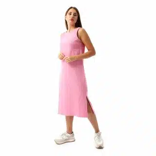 Light Pink sleeveless rib dress