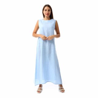 Baby Blue Linen dress