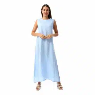 Baby Blue Linen dress