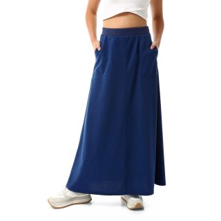 Navy sweat skirt