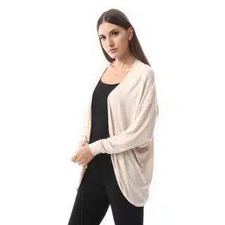 Beige Comfy Cardigan