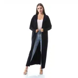 Black Long Comfy Cardigan