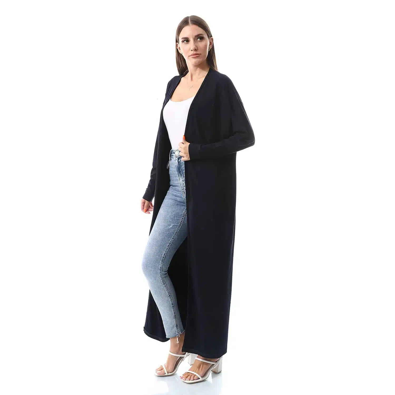 Black Long Comfy Cardigan 2 AZ 28 5 W 1 2