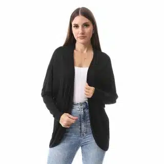 Black Comfy Cardigan