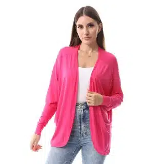 Hot pink Comfy Cardigan
