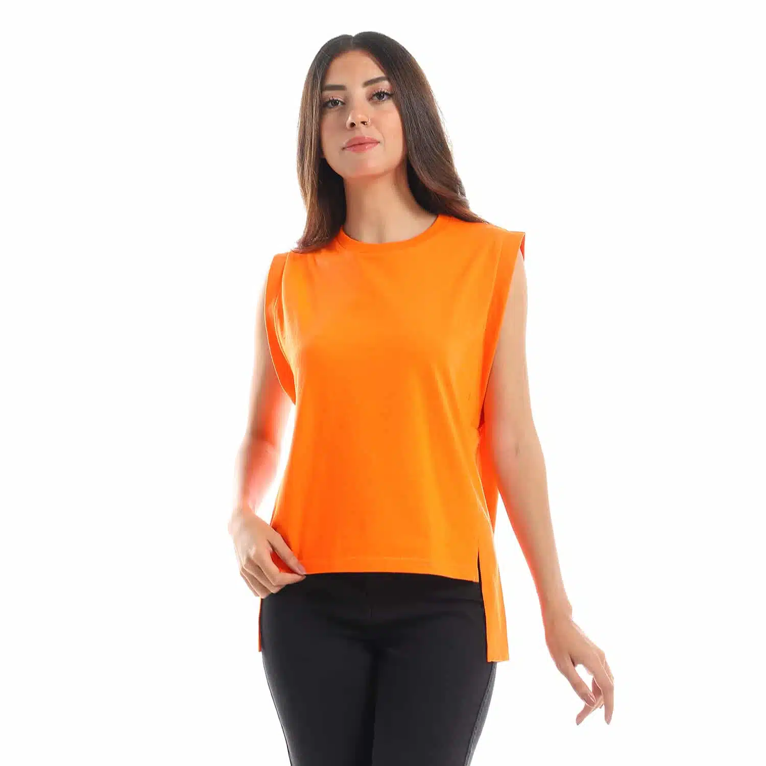 Orange Tank Top 2 AZ 2 1 1