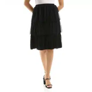Black Ruffled tutu skirt
