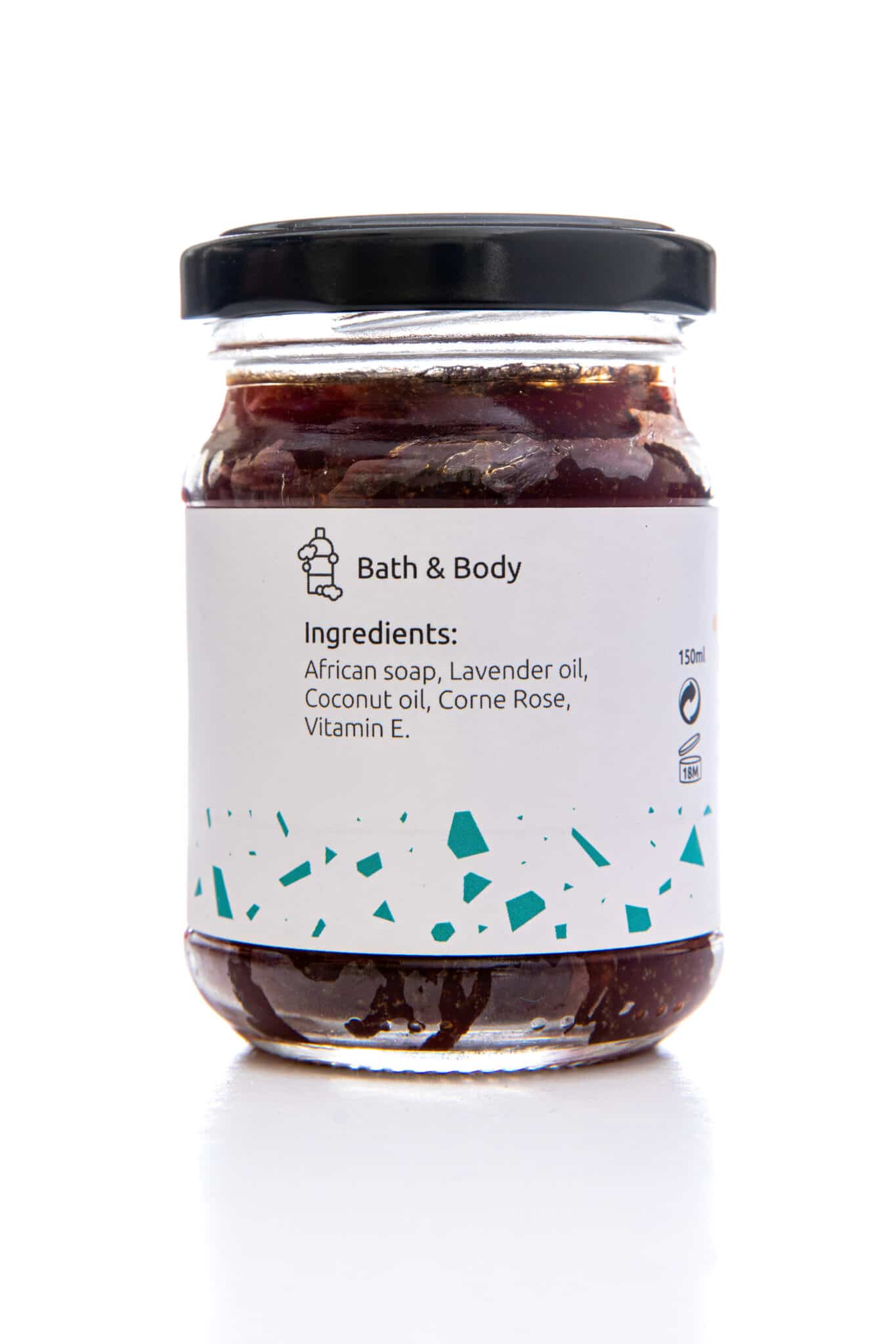 African Soap and Lavender (150ml) 2 African soap 1 scaled