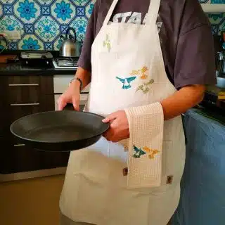 Pino Kitchen Apron + Towel Set