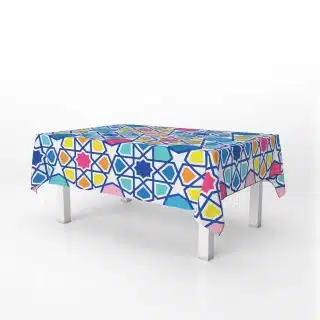 Colorful Arabseque Table cloth 140x280