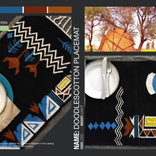 Doodles Cotton Placemat