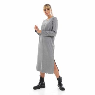 Grey Rib dress