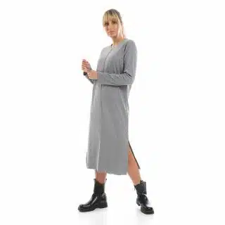 Grey Rib dress