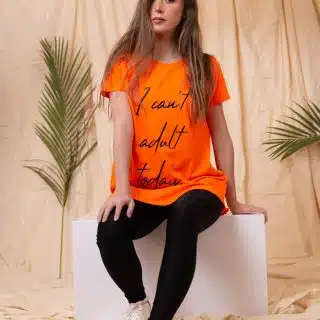 Orange Long Shirt