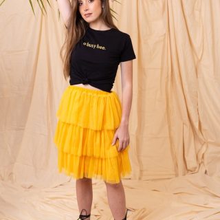 Mango Yellow Ruffled tutu