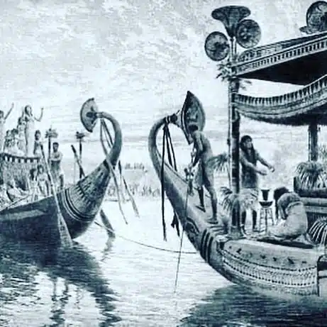 Pharaonic boat silver necklace 3 B46FB9C5 C8F2 4E79 B4FC 5904069420B3