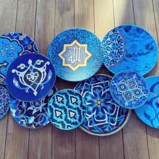 Blue Arabic Tiles Collection