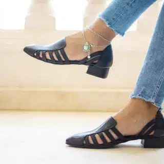 Black Strap sandals