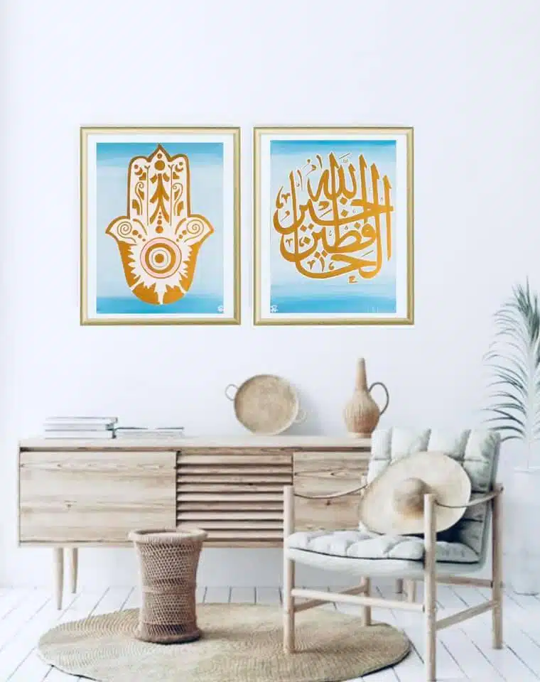 Blessed (set of 2) 2 Blessed decor