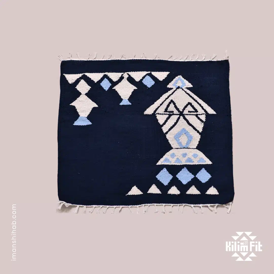 Fanoos Kilim Placemat 2 BluePlacemat1