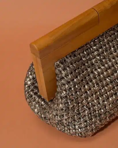 Metallica Clutch (With Hazel Frame) 3 Brownish