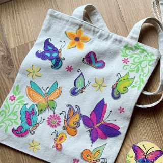 Butterfly totebag