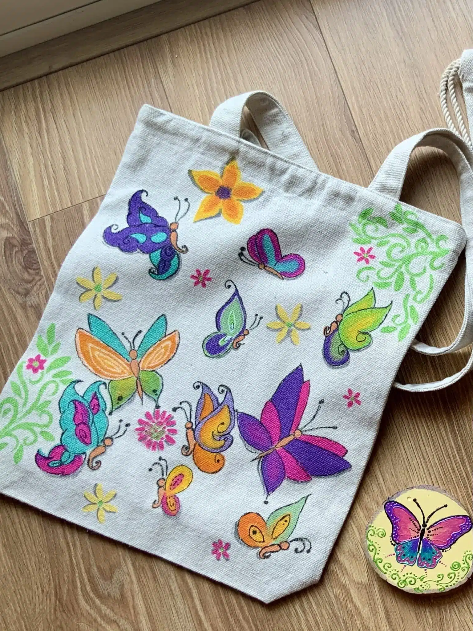 Butterfly totebag 1 Butterfly totebag