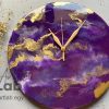 Galaxy wall clock