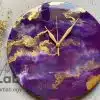 Galaxy wall clock
