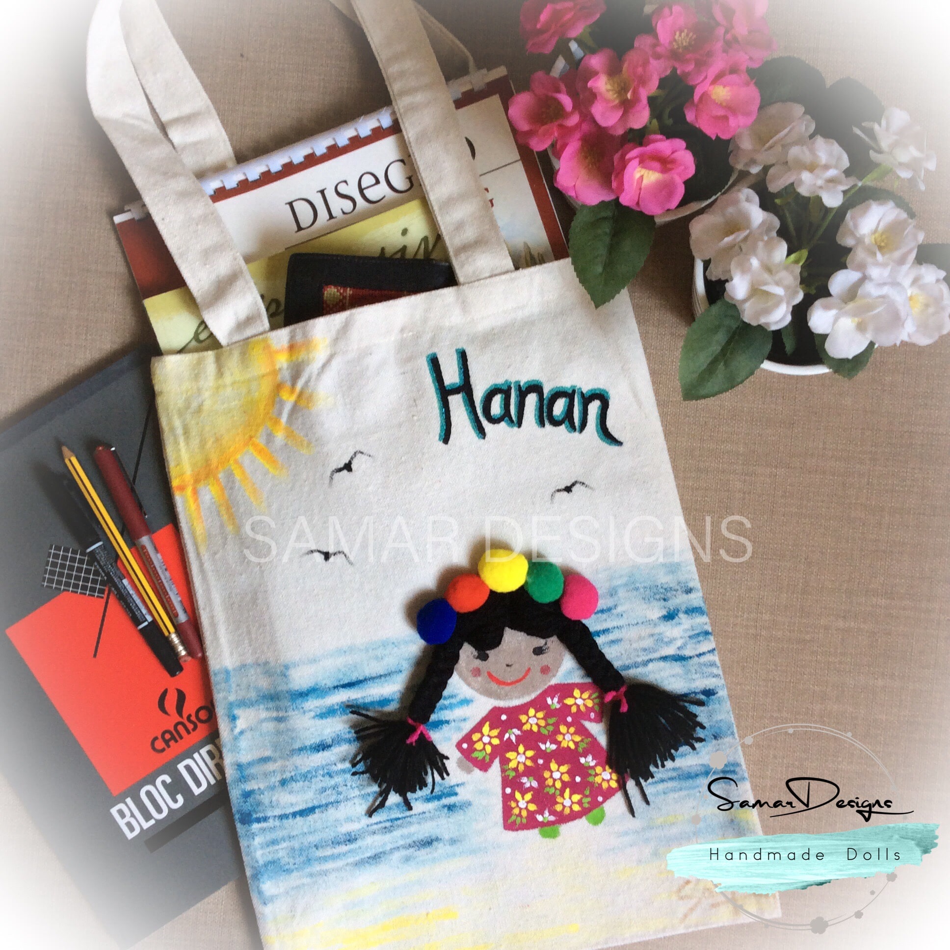 Handpainted Tote Bag 4 CE69F742 B21B 4C22 A4AF 31C10A052E82