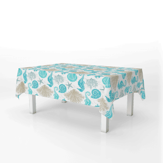 The Sea Creatures Table Cover 140x280