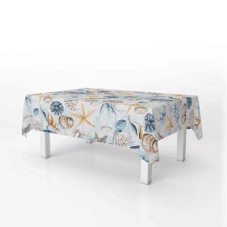 The Blue Deep sea Table Cover 140x280