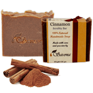 Cinnamon scrubby bar