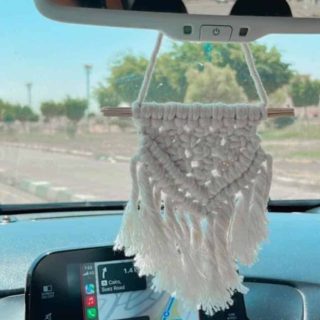 Car accessories macrame