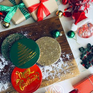 Christmas coasters