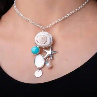 Seashell necklace