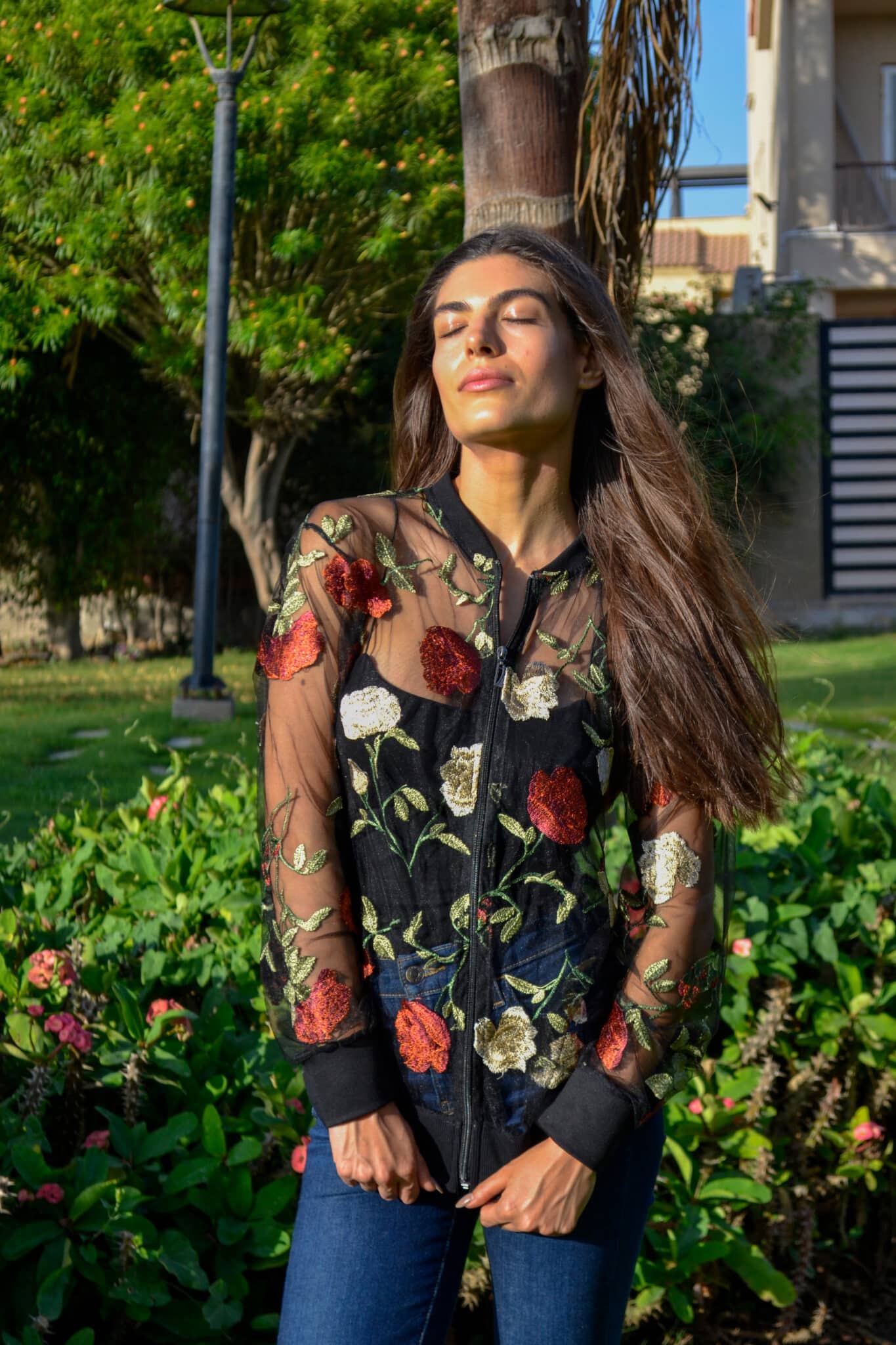 Tulle Bomber Jacket 1 Tulle Bomber Jacket