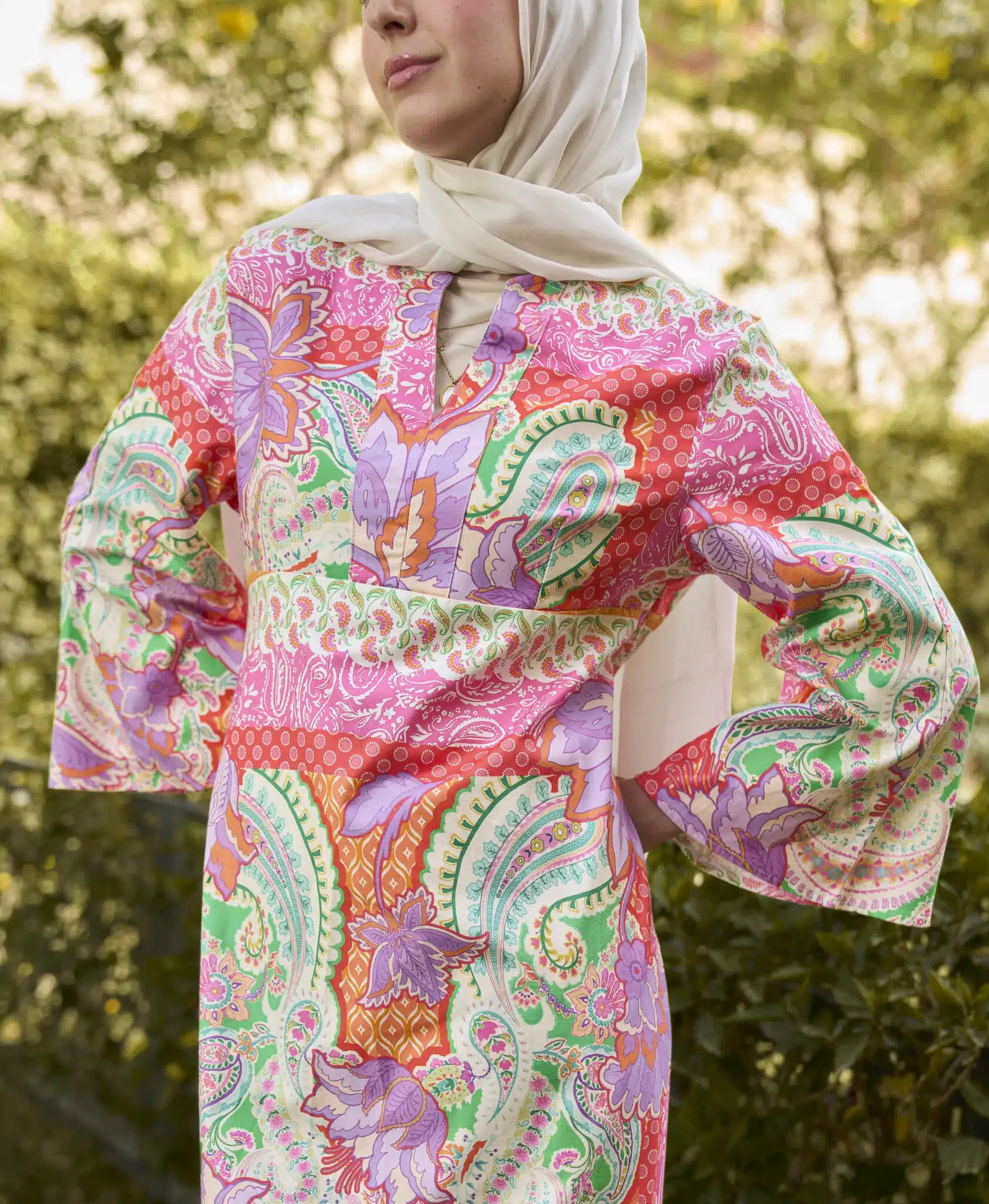 Floral garden dress 2 DSC0717 scaled