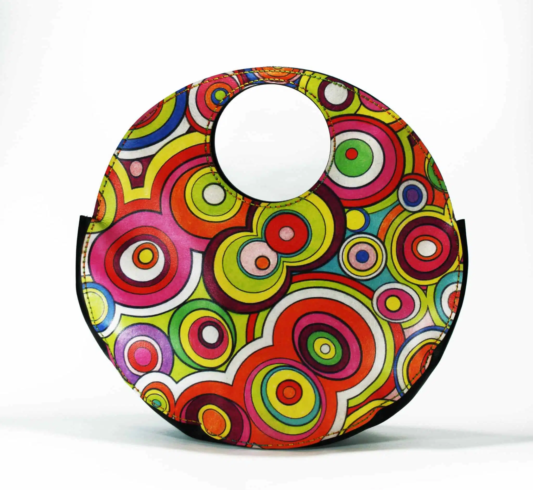 Printed Genuine Leather Handbag 1 Printed Genuine Leather Handbag