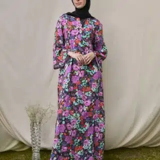 Midnight garden dress