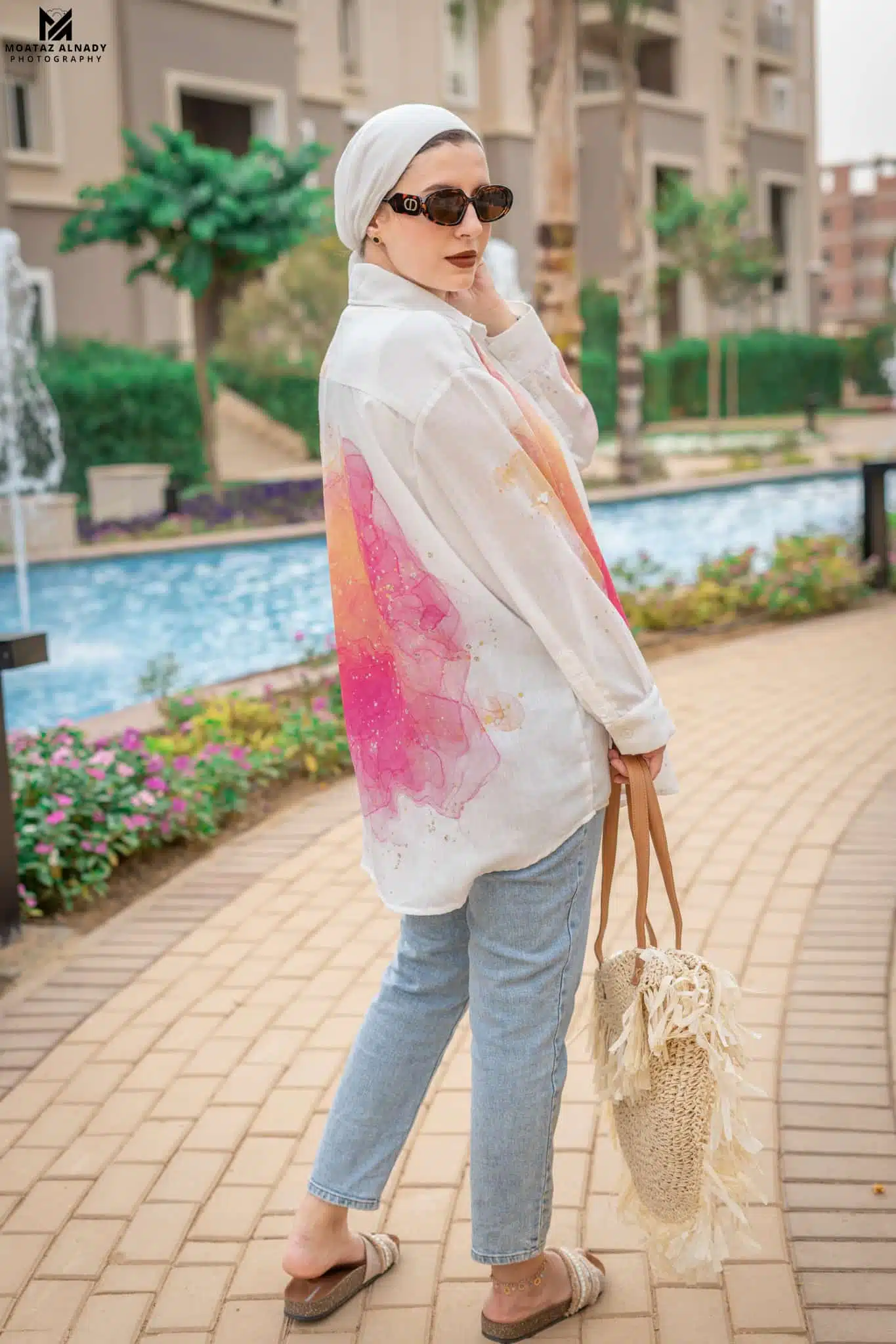 sleeved linen shirt /cover up 3 DSC2427