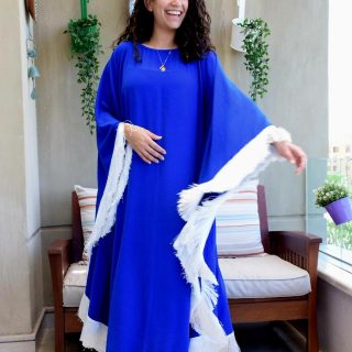 Royal blue Abbaya