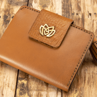 Havan copper lotus wallet