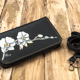 flower zipper Wallet