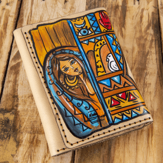 folk mini wallet